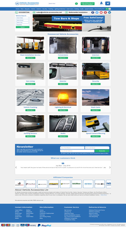 Vehicle Accessories Ltd screenshot 1